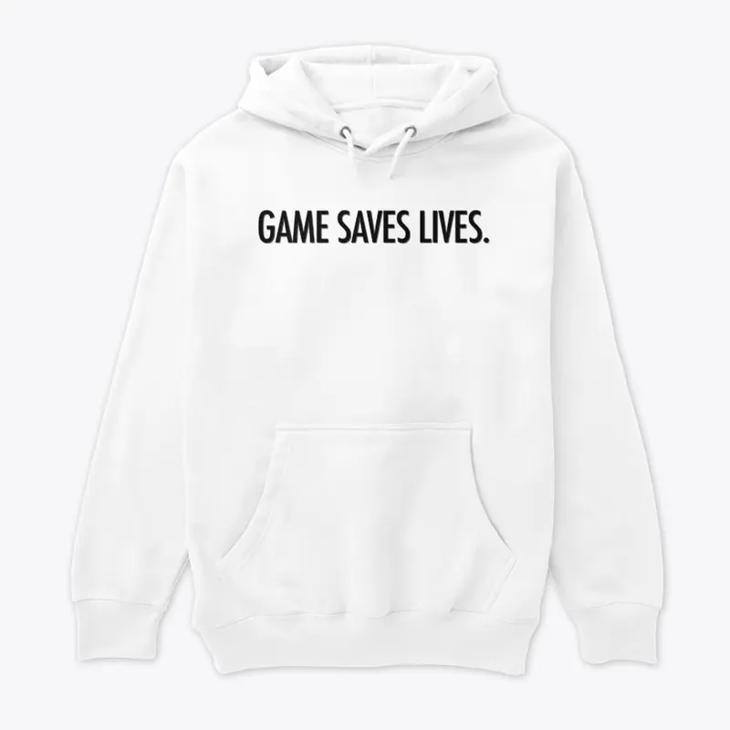 GAME SAVE LIVES WHITE 