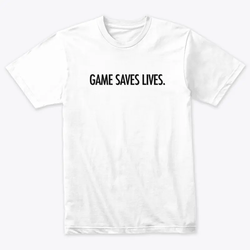 GAME SAVE LIVES WHITE 