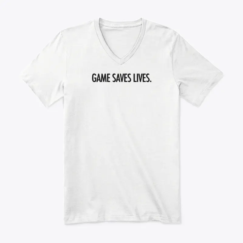 GAME SAVE LIVES WHITE 