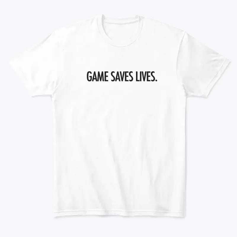 GAME SAVE LIVES WHITE 