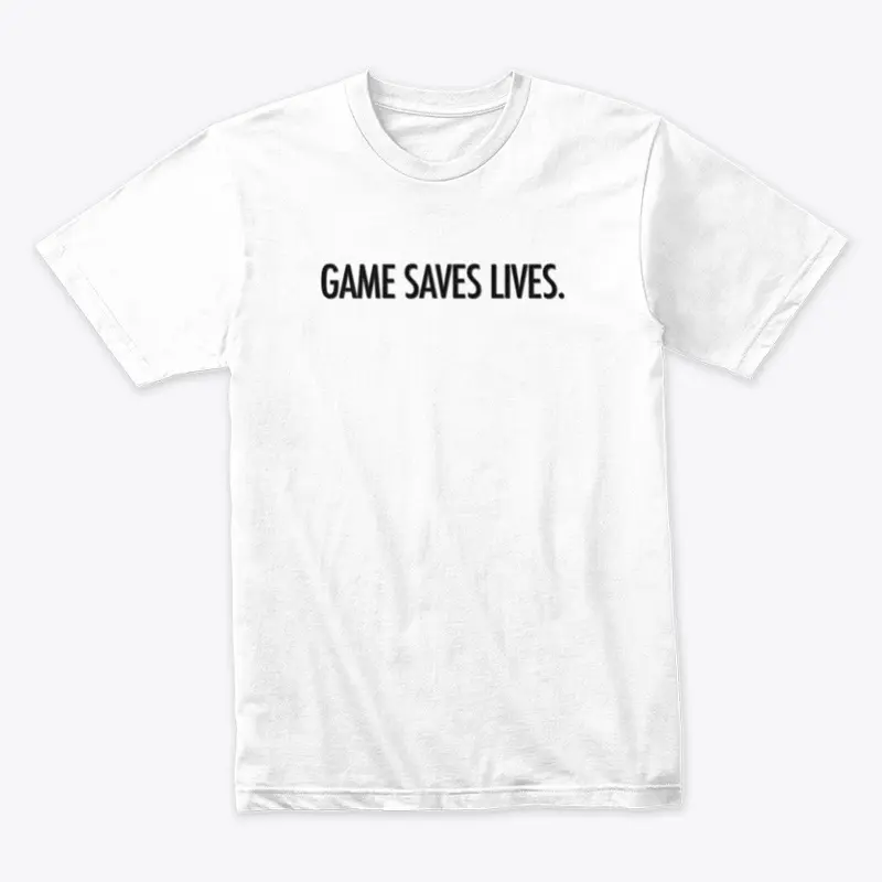 GAME SAVE LIVES WHITE 