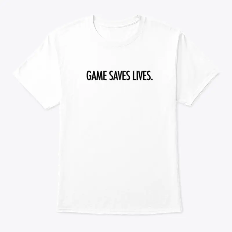 GAME SAVE LIVES WHITE 