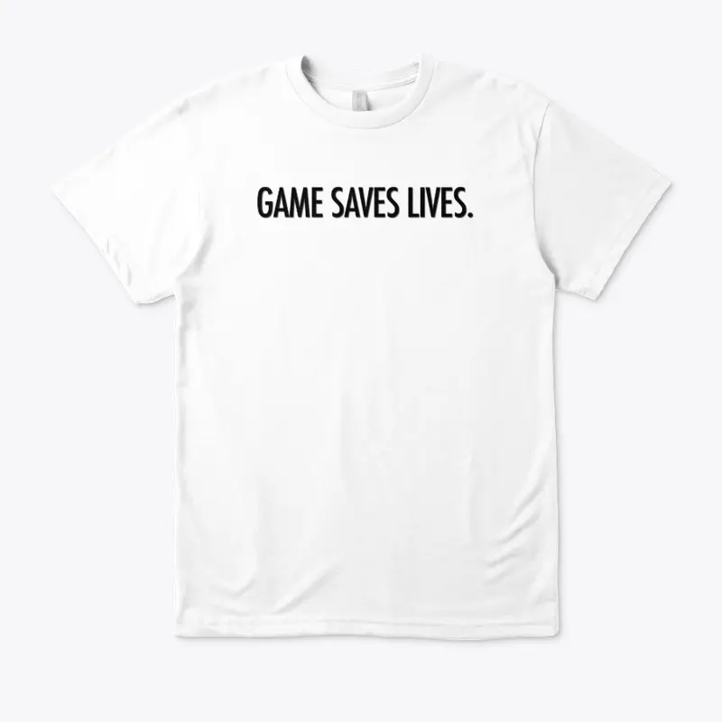 GAME SAVE LIVES WHITE 