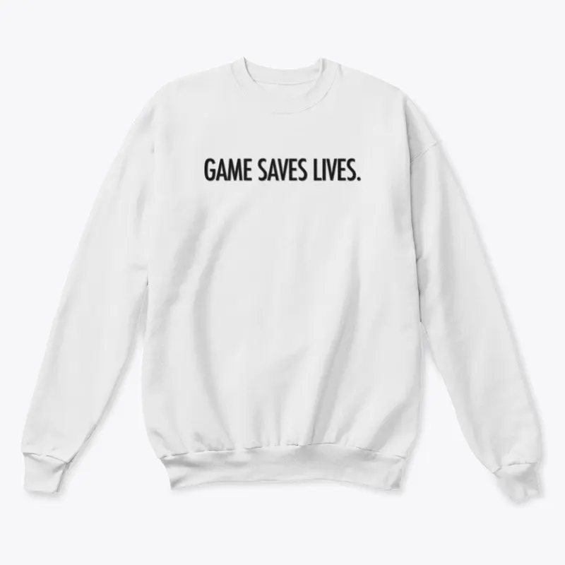 GAME SAVE LIVES WHITE 